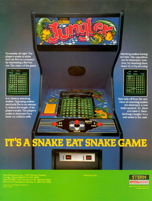Jungler Arcade Game Cover